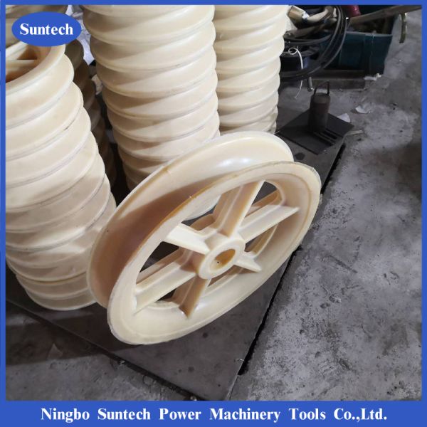 проводник колес шкива нейлона 508кс100мм МК шнуруя блок с подшипниками