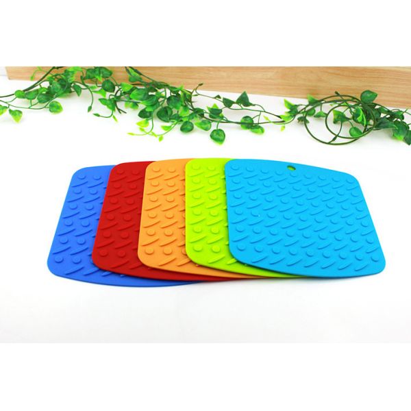 OEM FDA/LFGB Silicone Kitchen ware Heat-resistant Silicone mat SM-016