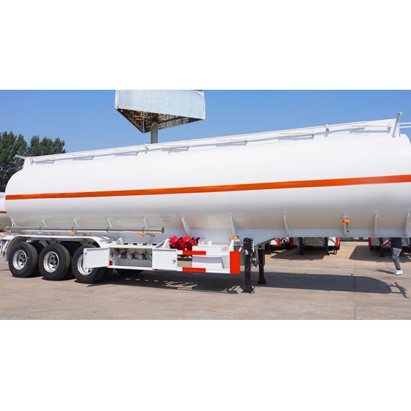 TITAN Hot Sale Tri Axles 40000/42000/45000 Liters Diesel Fuel Tanker Trailers Semi Tank Trailer Truck for Sale