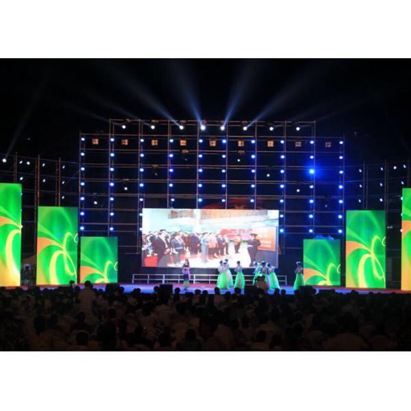 Экран фона этапа экрана 500x500 СИД P3.91 Nationstar на открытом воздухе арендный