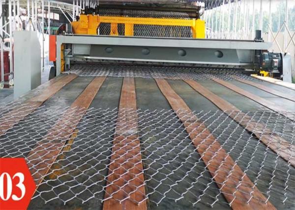 Galvanized Hexagonal Stone Filled Wire Fence For Soil Protection