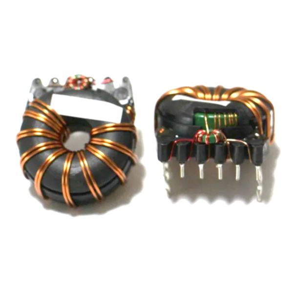 Transformateur à haute fréquence à quatre enroulements spécialement conçu avec petites bobines d'étranglement