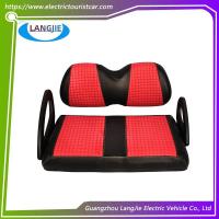 Club Car Golf Cart Accesorios exteriores Asiento Cuero tapa delantero y trasero Asiento con respaldo