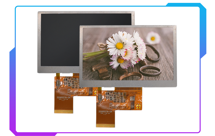 ODM 4.3 Inch SPI TFT Display 480x272 40 Pin LCD Liquid Crystal Display Panel