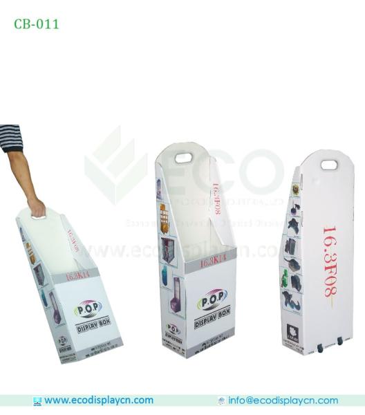 Customized Folding Factory Price Cardboard Laminate Trolley Bags For Exhibition