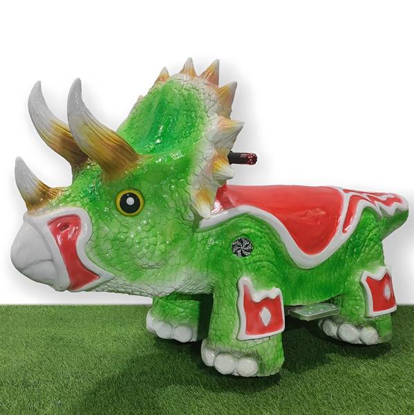 Children'S Electric Rideable Dinosaur Bumper Car For Night Market Stalls