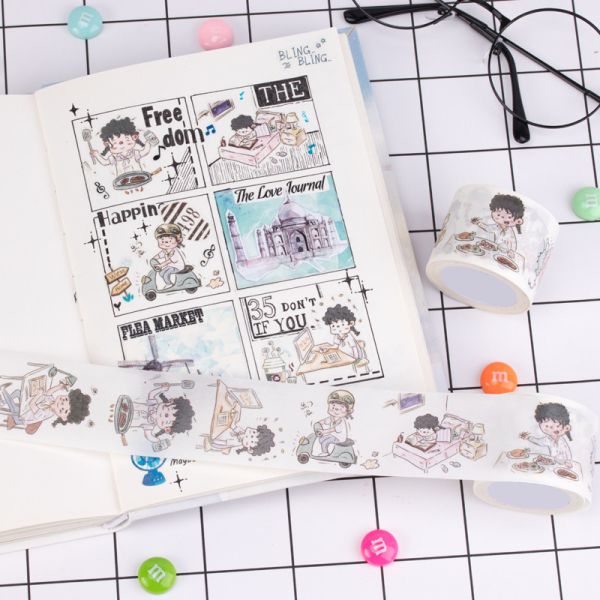 Многократная цепь красит Cuttable ленту 10m Deco Washi