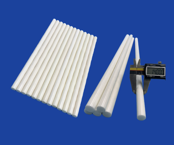 High Precision Machining Rod Parts Cnc Polishing Alumina Zirconia Silicon Ceramic Rod For Plunger Shaft Pins