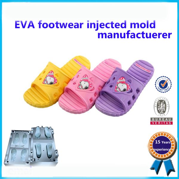 New Arrived PCU PVC Air Blowing Children Slipper Mould For Sale