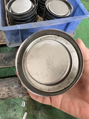 Tinplate Bottom Cover Round Metal Tin Motor Cover