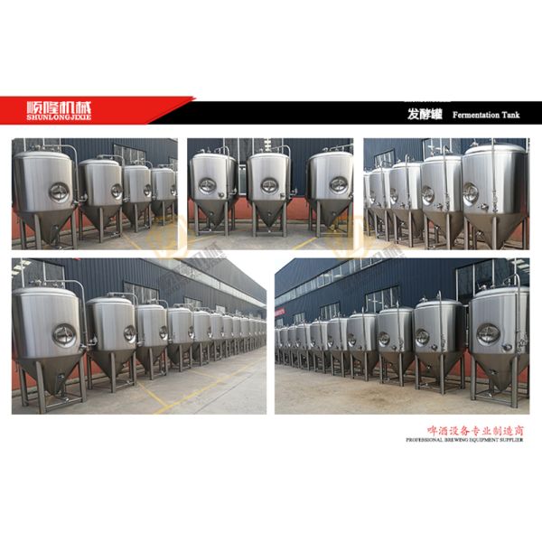 1000 L SS Micro Beer Brewing Equipment High Efficiency CE Certification