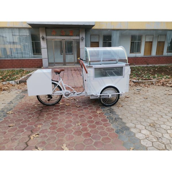 Mobile Food Truck Machinery Function Provide food with Tricycle Bike Food Cart