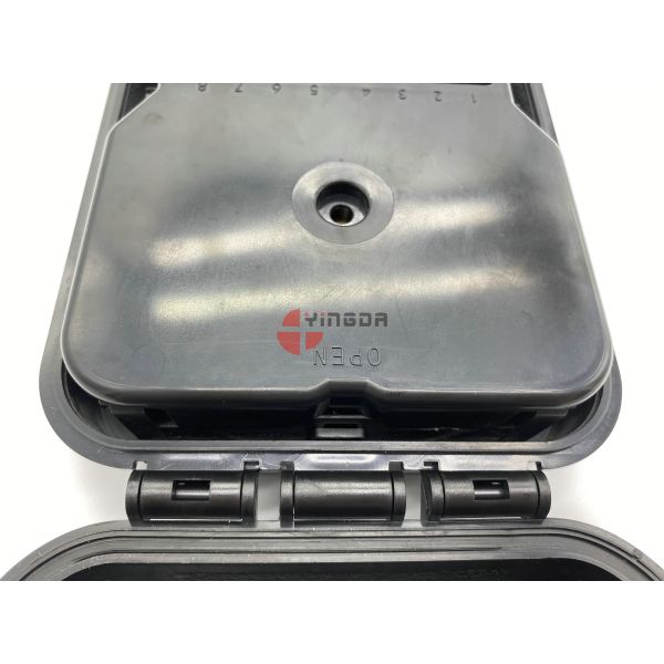 Коробка прекращения на открытом воздухе 12 Splitter ядра IP65 1x8 оптически