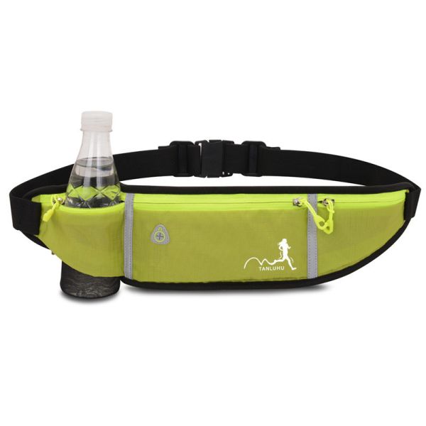 Nylon Outdoor Sports Running Jog Waist Bag Waterproof Phone Waist Belt Pack Fitness Elastic Fanny Pack