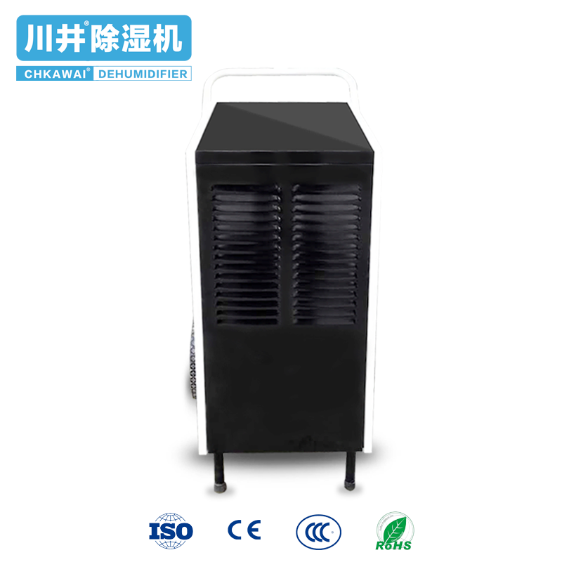 CE RoHS Approved 80L/day DH-801B Industry Dehumidifier with Push Handle and Big Wheels
