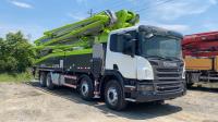 Couleur verte remplacée 56M de camion d'occasion de Scania de jambe de la pompe X de Beton