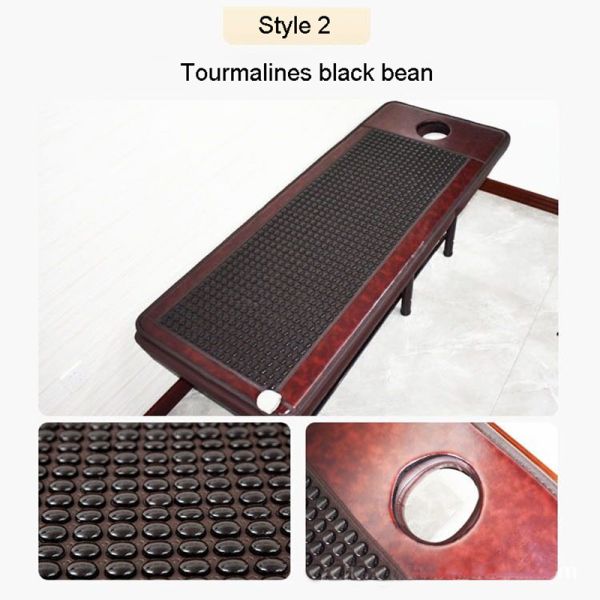 Function Heating Treatment Massager with Colorful Far Infrared Stone Medical Therapy Mat and Home Care Ray