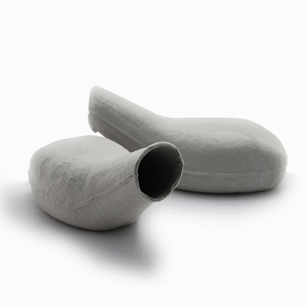 Eco Disposable Biodegradable Paper Recycled Molded Pulp Waterproof Male Urinal bottle