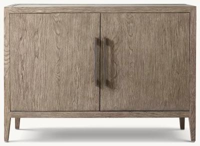 Bedroom Console Table Cabinet With Sintered Stone Top And Modern Design