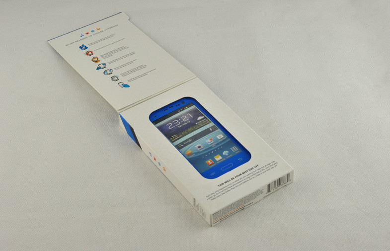 Blue IP 68 Waterproof Cell Phone Case PC For Samsung Galaxy S3 I9300