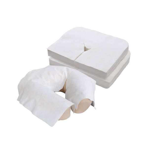 Fitted U Shape SMS 80*200cm Disposable Face Cradle Cover