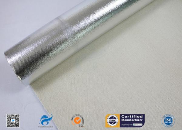 0,45 milímetros de tela laminada da fibra de vidro da folha de alumínio para à prova de fogo