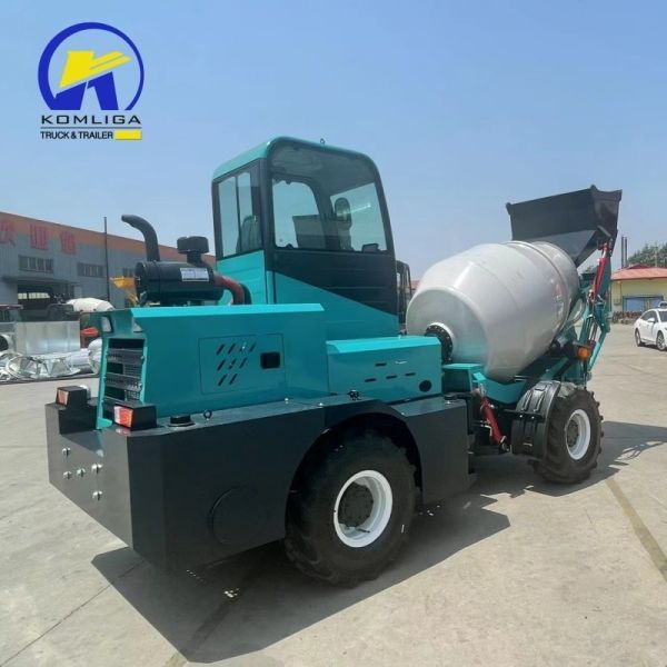 6x4 Self Loading Concrete Truck Mixer with 371HP Housepower and Hydraulic Mixer Machine