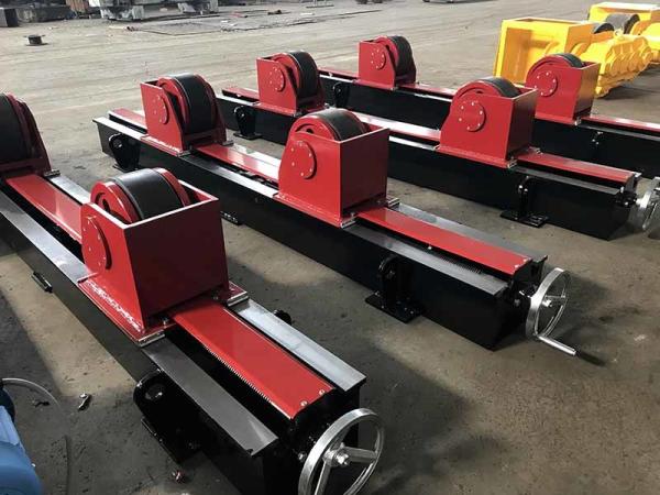 CE Certificate Pipe Support Rollers Pipe Turning Rollers For Essen Exhibition