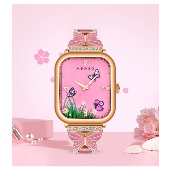 Women's Quartz Watch With Leather Strap | Japanese Movement - Custom Logo Available