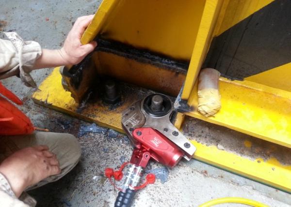 2695-26958N.M Hexagon Cassette Type Hydraulic Torque Wrench For Mining / Power Plant