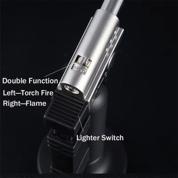 Clásico Safty Lock Jet Flame Gun Laboratorio Dental Lámpara de soldadura de gas dental