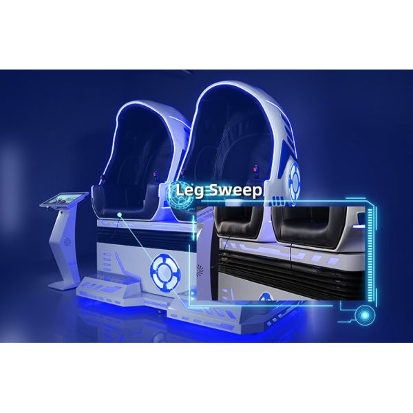 игры стула яйца VR имитатора русских горок 220V VR двойные для парка атракционов