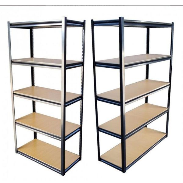 Standing Type GB75 Steel Rack 5 Layers Grocery Department Store Shelf 40x120x200 Stocked
