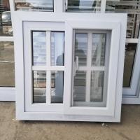 Ventana de vidrio UPVC de doble acristalamiento para hoteles