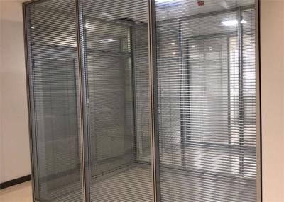 80mm Thickness Office Glass Partition Walls Tempered Glass Divider