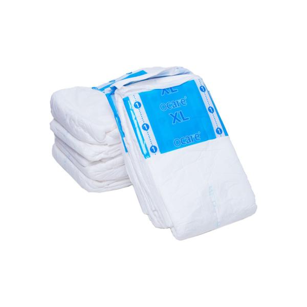 Three Layer Construction Disposable Adult Diapers Non Irritating For Senior Citizens