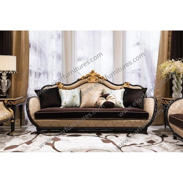 Luxury Hotel Room Furniture Modern Design Leather Sofa TI-006