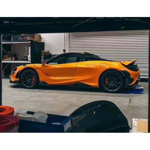 Pour McLaren 720s Body Kit 720S améliore le 765LT Style Carbon Fiber avant et arrière pare-chocs Spoiler Body Kit