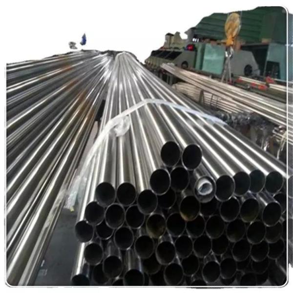 Tubo redondo de aço inoxidável soldado de 6.000 mm de comprimento e 5.800 mm de comprimento para a indústria química