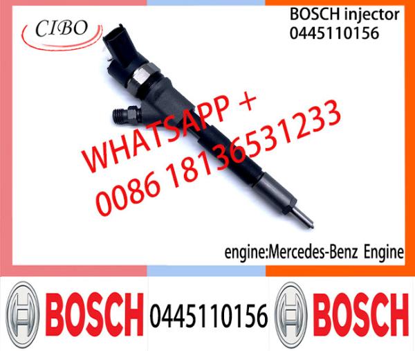 BOSCH injetor 0445110156 Common Rail fuel Injector A6480700187 0986435135 0445110156 for Mercedes-Benz 2.2CDi/2.7CDi
