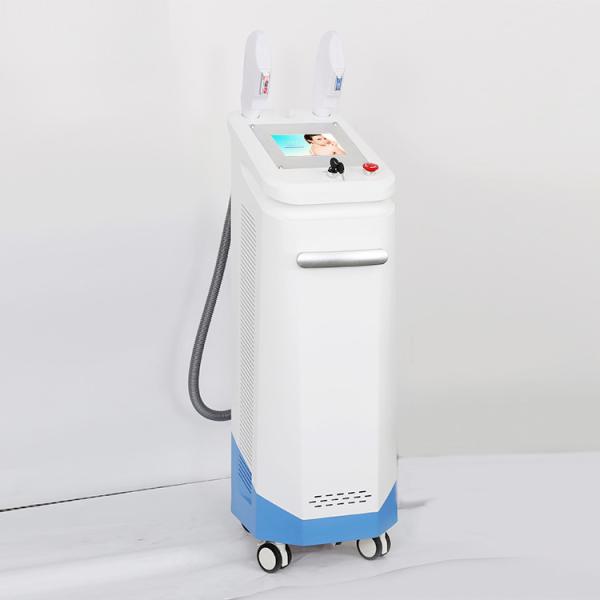 Vertical multifunctional hair removal IPL SHR E-light skin rejuenation machine in Spa