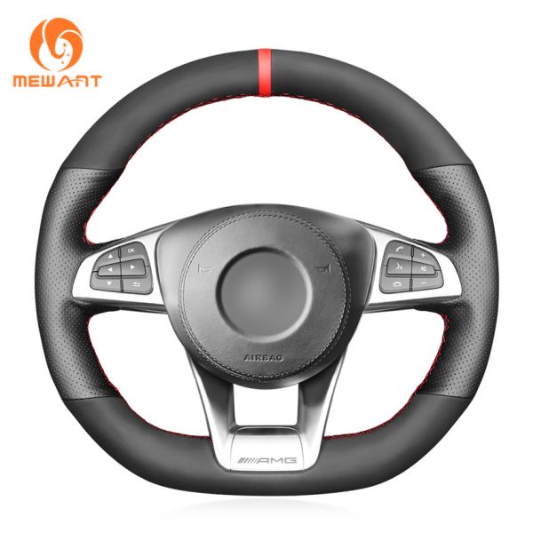 Steering Wheel Cover for Mercedes AMG GT C63 C63S CLA45 CLS E43 E63S GLC63 GLE63