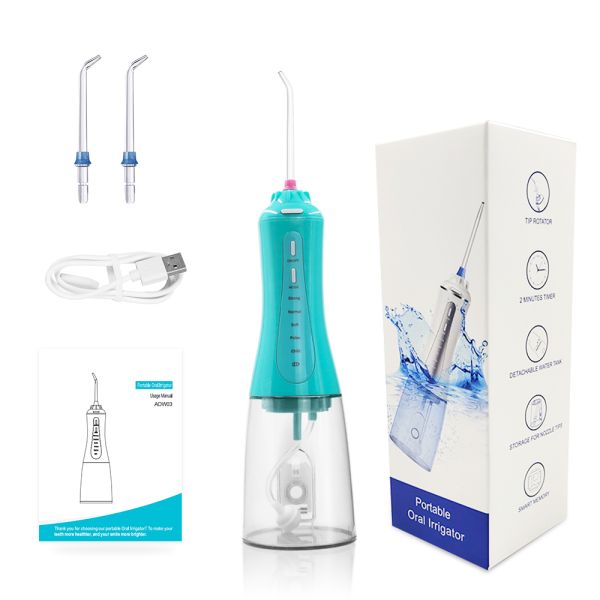 Электрический бесшнуровой уборщик водоструйное противоюзовое 3W зубов давления воды