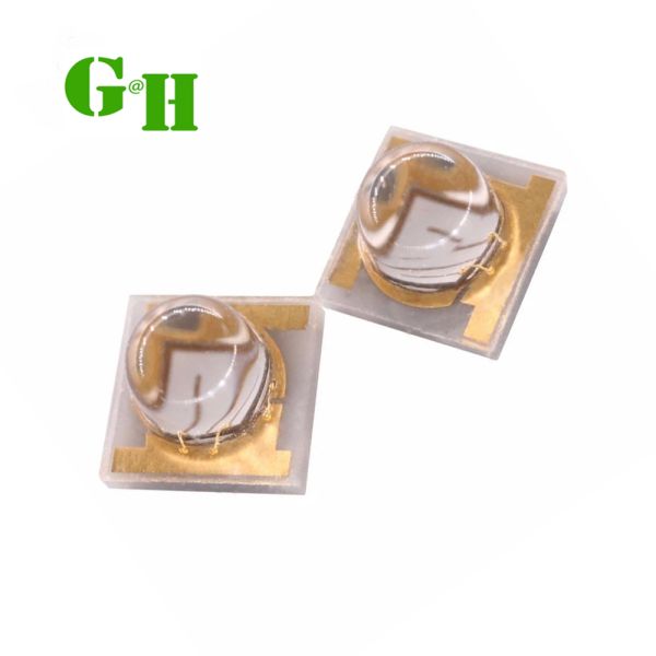 SMD 3535 IR LED featuring 100mW per steradian luminous intensity designed for machine vision security cameras and remote control devices
