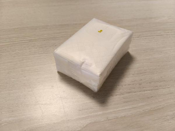 3-Ply Thickened Handkerchief Paper 205x200mm 14gsm