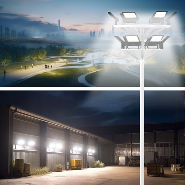 Lumières de stade de football à LED ultra minces 300w Lumières extérieures d'inondation