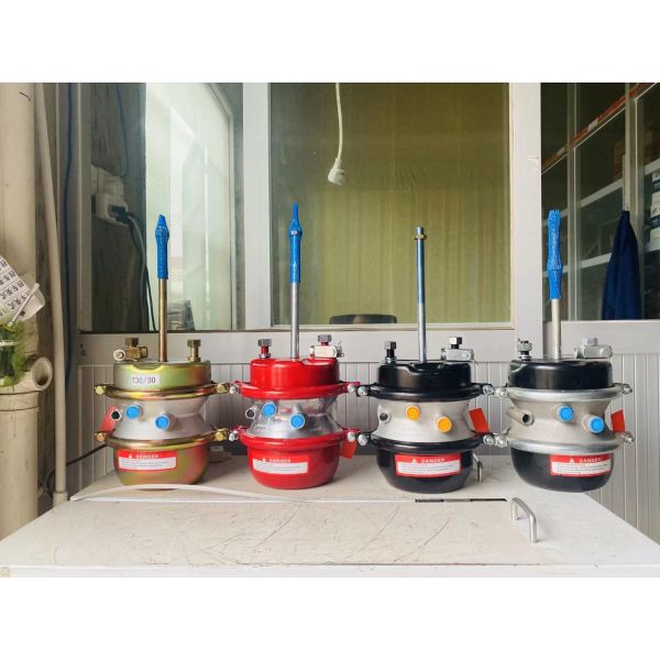 Black Trailer Brake Chamber T3030 T2424 Air Chamber For Suspension ODM