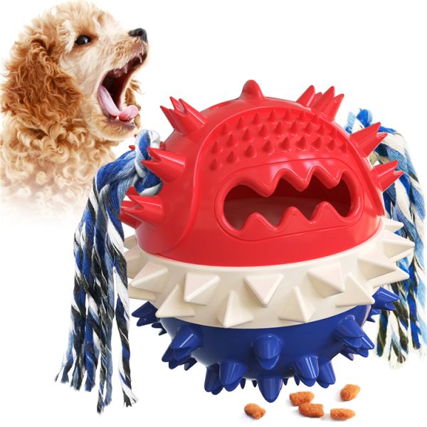 Personalized Flexible Dog Molar Bite Toy For Cleaning Pet Teeth