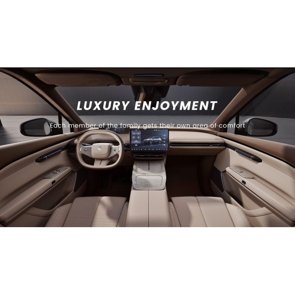 Hyper HT China Luxury Pure Electric SUV Срок автономной работы 550 км-770 км Задние крыльца