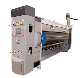 Impresora acanalada de Flexo de la caja Slotter cum la impresora de la caja del borde de ataque